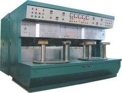 100KW PASLANMAZ ÇELİK TENCEREYE ALUMİNYUM TABAN VE PASLANMAZ KAPSÜL YAPIŞTIRMA MAKİNASI