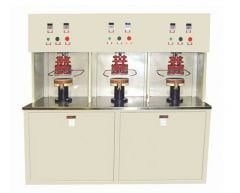 30KW  TPH-3QHJ-30  ÜÇ İSTASYONLU İNDÜKSİYONLA KETTLE-SEMAVER-ÇAYDANLIK-CEZVE REZİSTANS YAPIŞTIRMA MAKİNASI