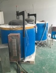 600KG KAPASİTELİ ALUMİNYUM ERGİTME ve SICAK TUTMA OCAĞI