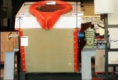 250KG DEVİRMELİ IGBT SİSTEM İNDÜKSİYONLA  PİK DEMİR ERGİTME OCAĞI